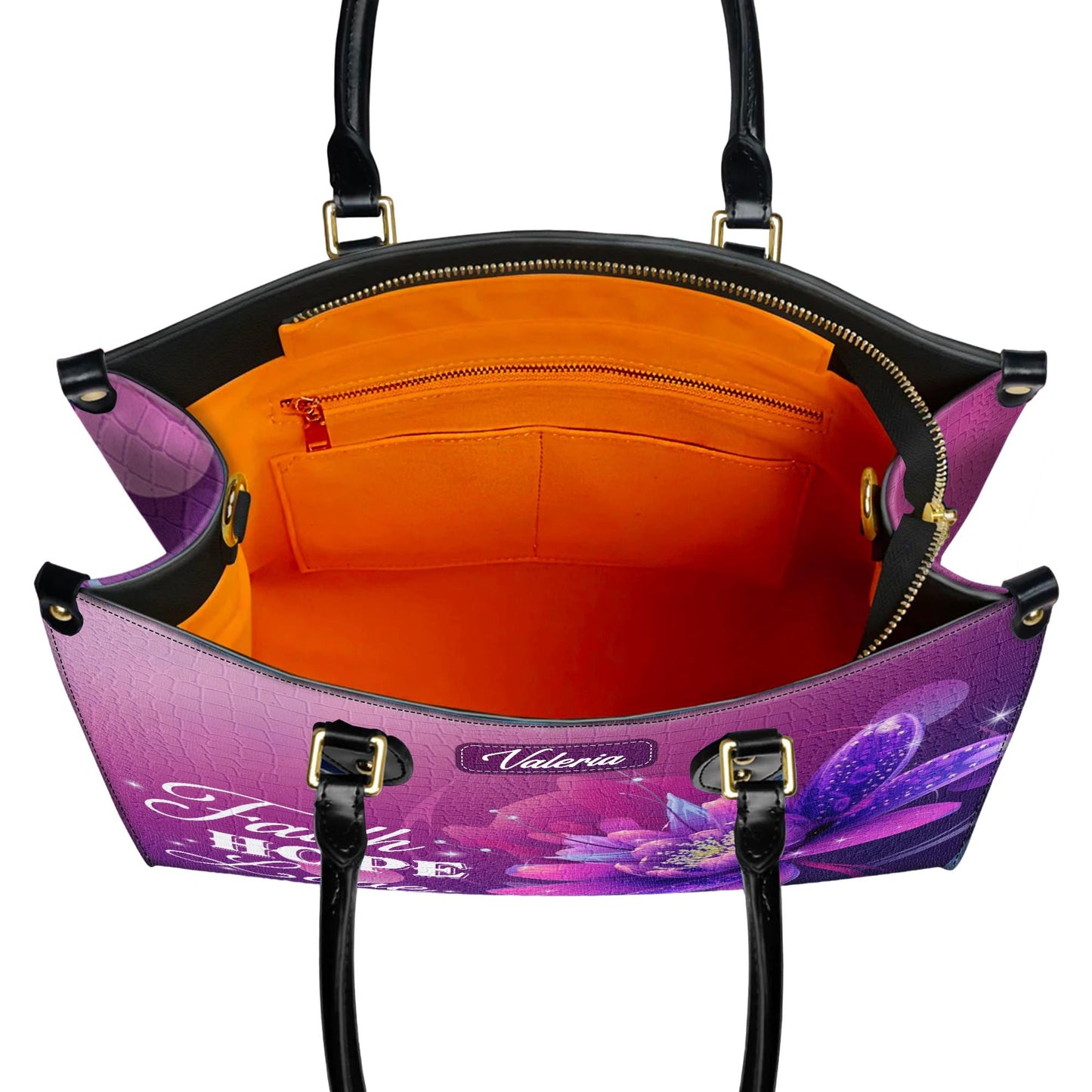 Personalized Leather Handbag, Custom Leather Purse, Christian Bag, Best Gifts for Women, Christian Gifts, Christian Mother's Day Gift