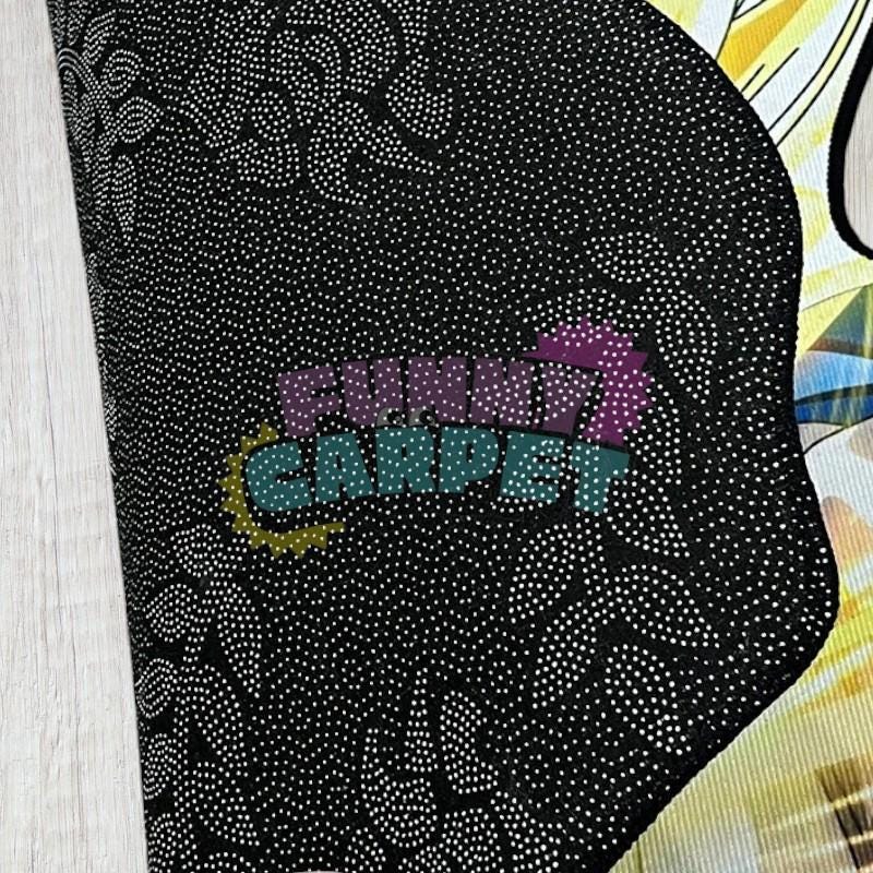 Muscle Warrior Shaped Rug – Unique Bold Character Carpet – Cool Floor Mat for Gamers , Decor Fans – 5 Sizes Available