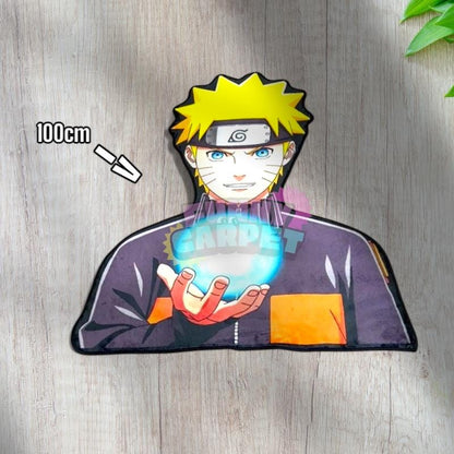 Power Glow Anime Rug – Cool Shaped Carpet for Bedroom & Gamer Decor – Soft Cartoon Floor Mat in 5 Sizes