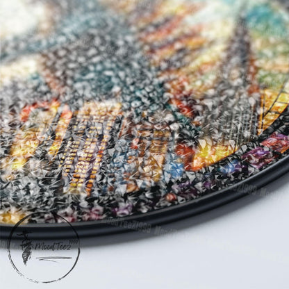 Godzila Stained Glass Hanging – Unique Godzila Art, Stained Glass Godzila Decoration, Window Lover's Gift, Home or Office Hanging Decor
