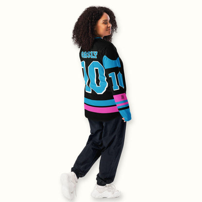 No.10 Unisex Oversized Racing Hockey Jersey – Inspired by Formula 1 Motorsport Style
