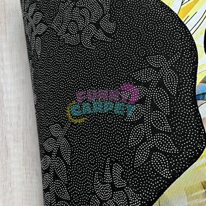 Laughing Hero Shaped Rug – Dynamic Cartoon Floor Mat – Funny Bold Design for Bedroom or Gaming Room – 3 Size Options