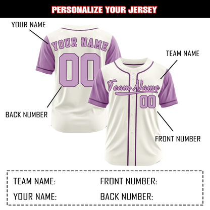 Custom baseball jersey personalized team name and number embroidery craft baseball uniforms suitable for baseball fans baseball lovers gifts