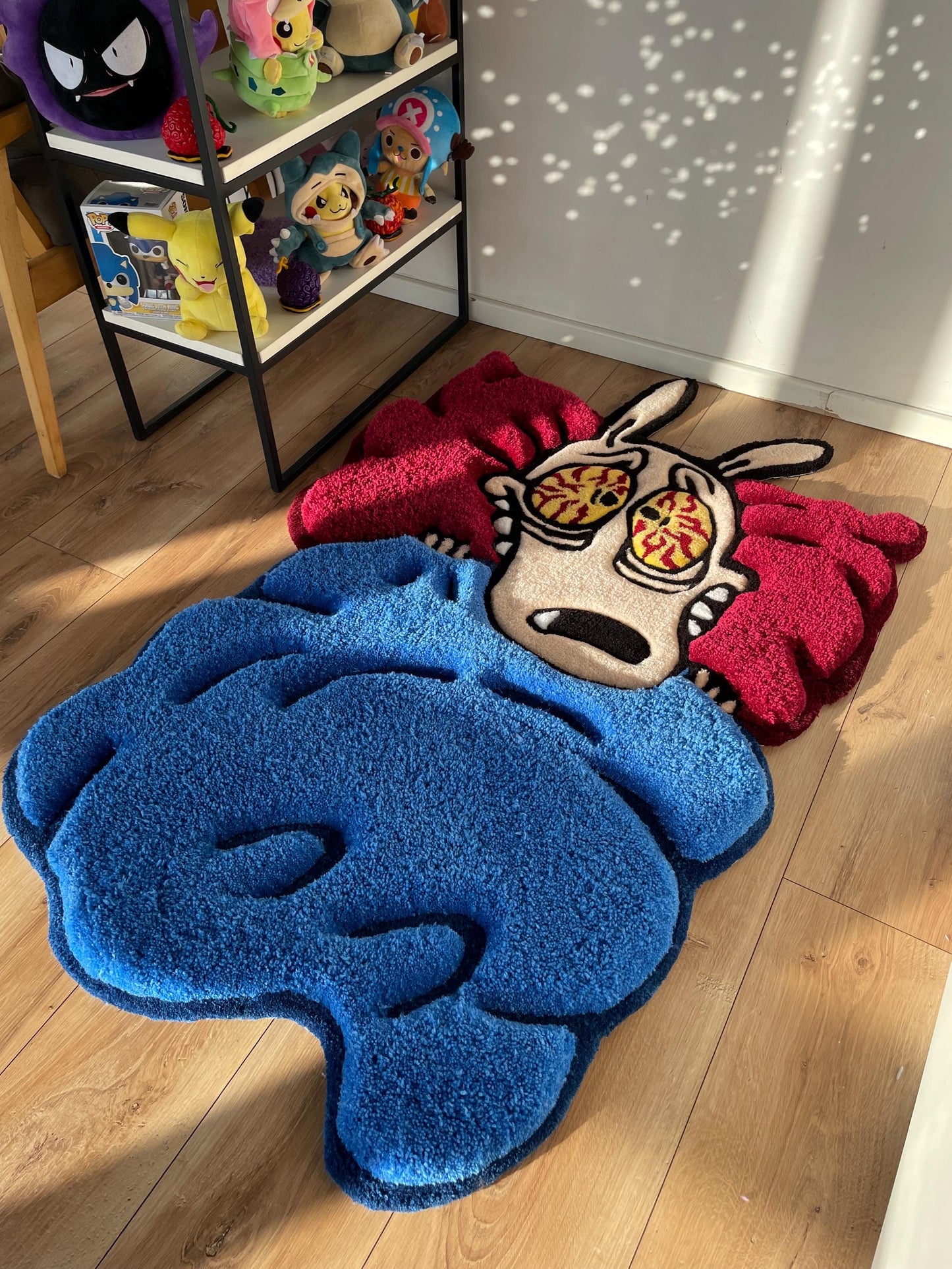 Tufted custom rug fluffy 3d carpet cartoon tufting home decor