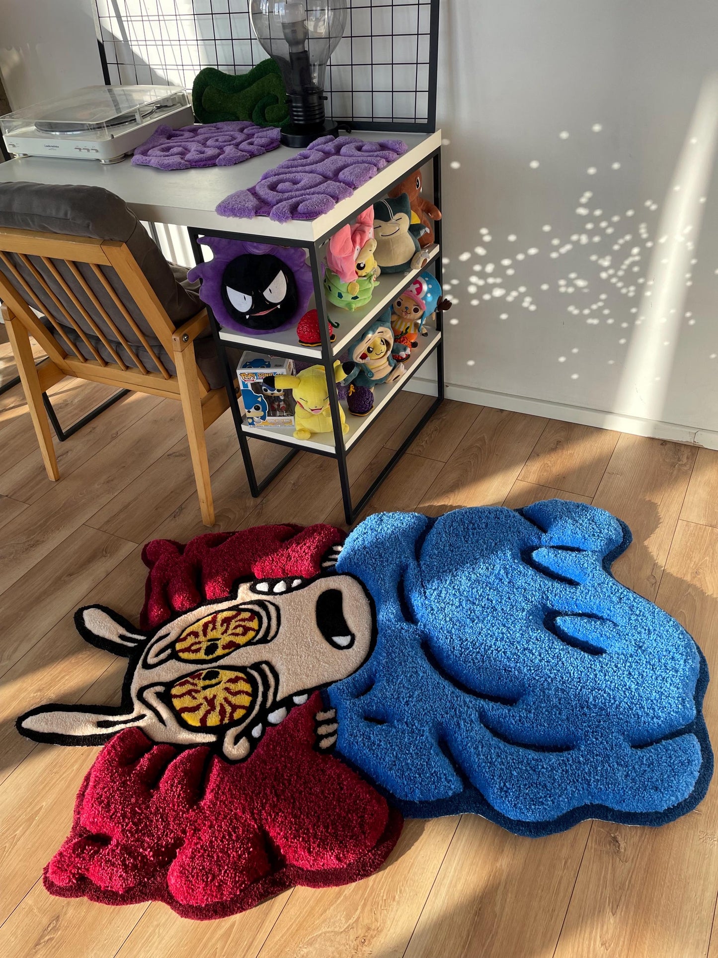 Tufted custom rug fluffy 3d carpet cartoon tufting home decor