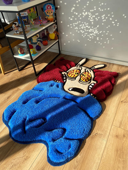 Tufted custom rug fluffy 3d carpet cartoon tufting home decor