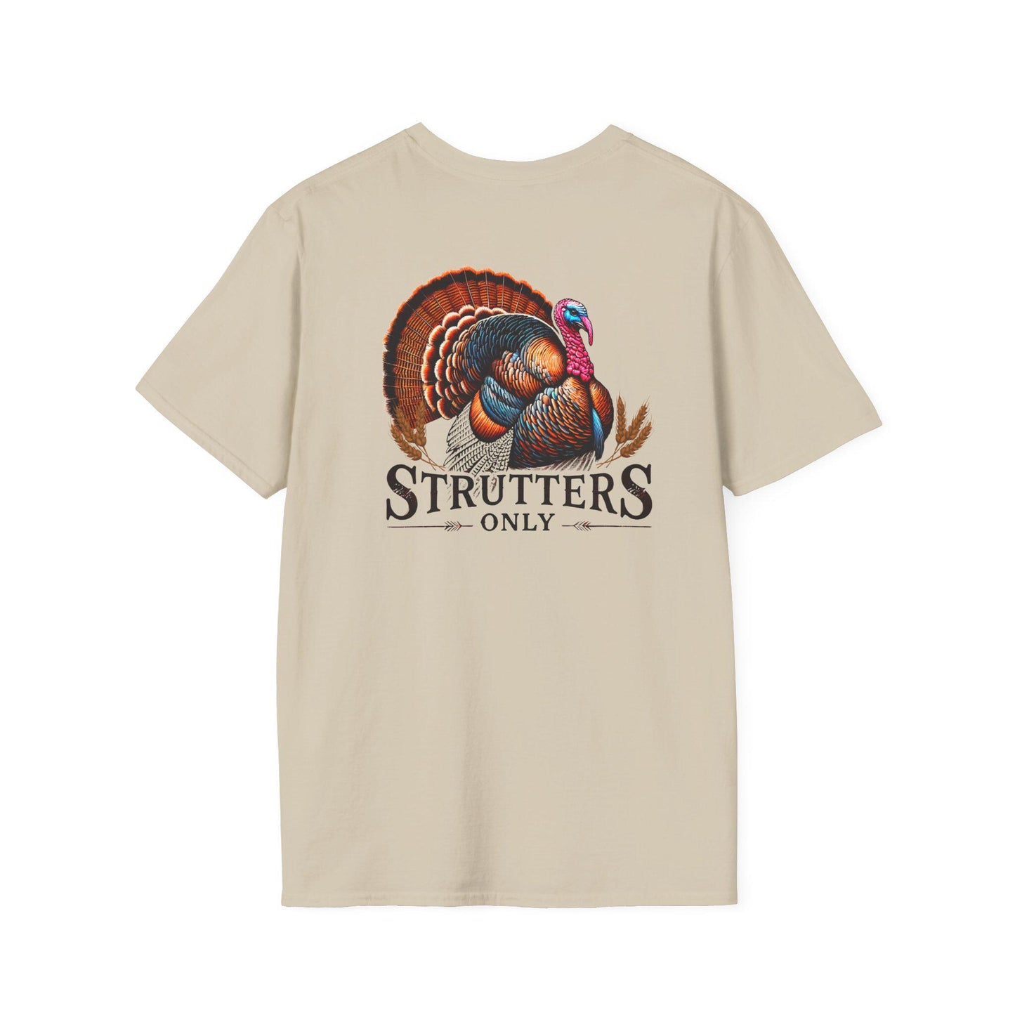 Wild Turkey Hunting T-Shirt: Hunter's Gift, Softstyle Cotton
