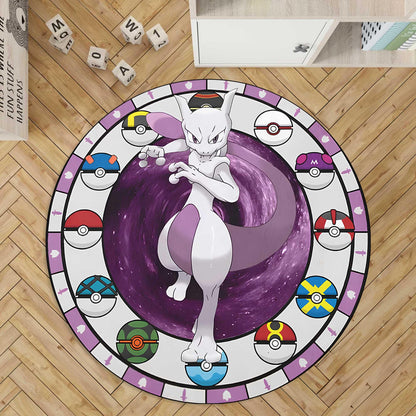 Mew rug, Mewtwo rug, Vmax, Custom rug,
