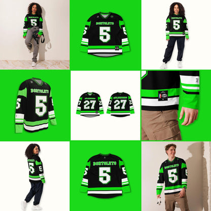 Bold Number 5 Oversized Racing Hockey Jersey – Lightweight Unisex Streetwear Jersey for Racing Enthusiasts