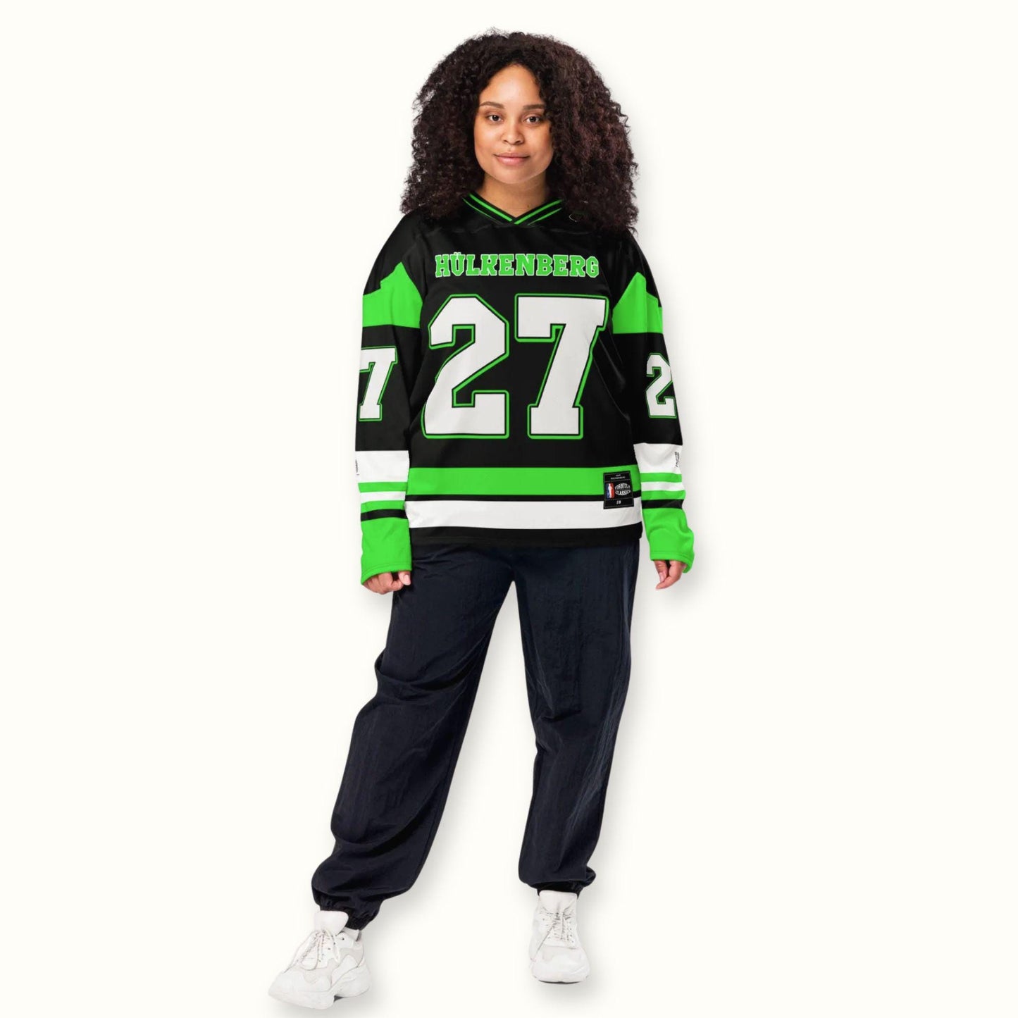 Motor Racing Inspired Unisex Hockey Jersey – Oversized Streetwear Sweatshirt for Unisex Comfort and Racing Look