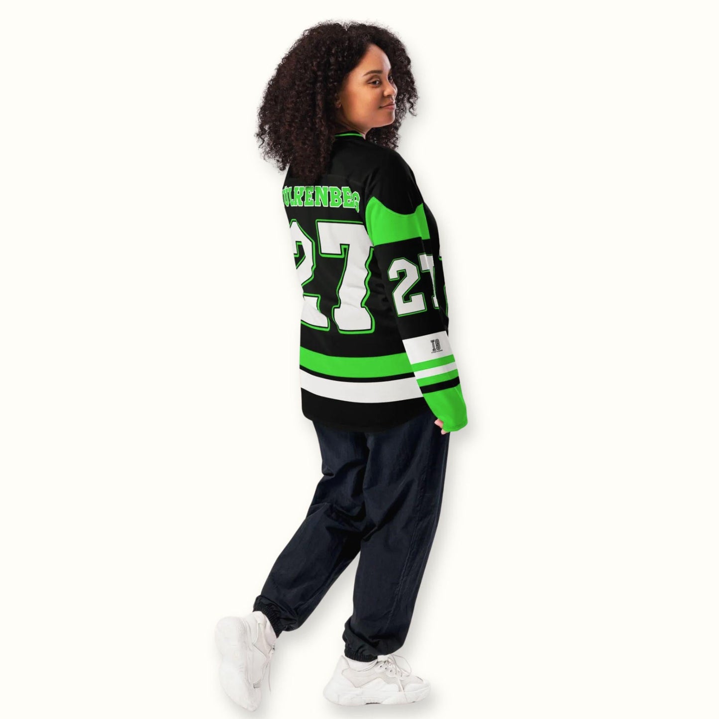 Motor Racing Inspired Unisex Hockey Jersey – Oversized Streetwear Sweatshirt for Unisex Comfort and Racing Look
