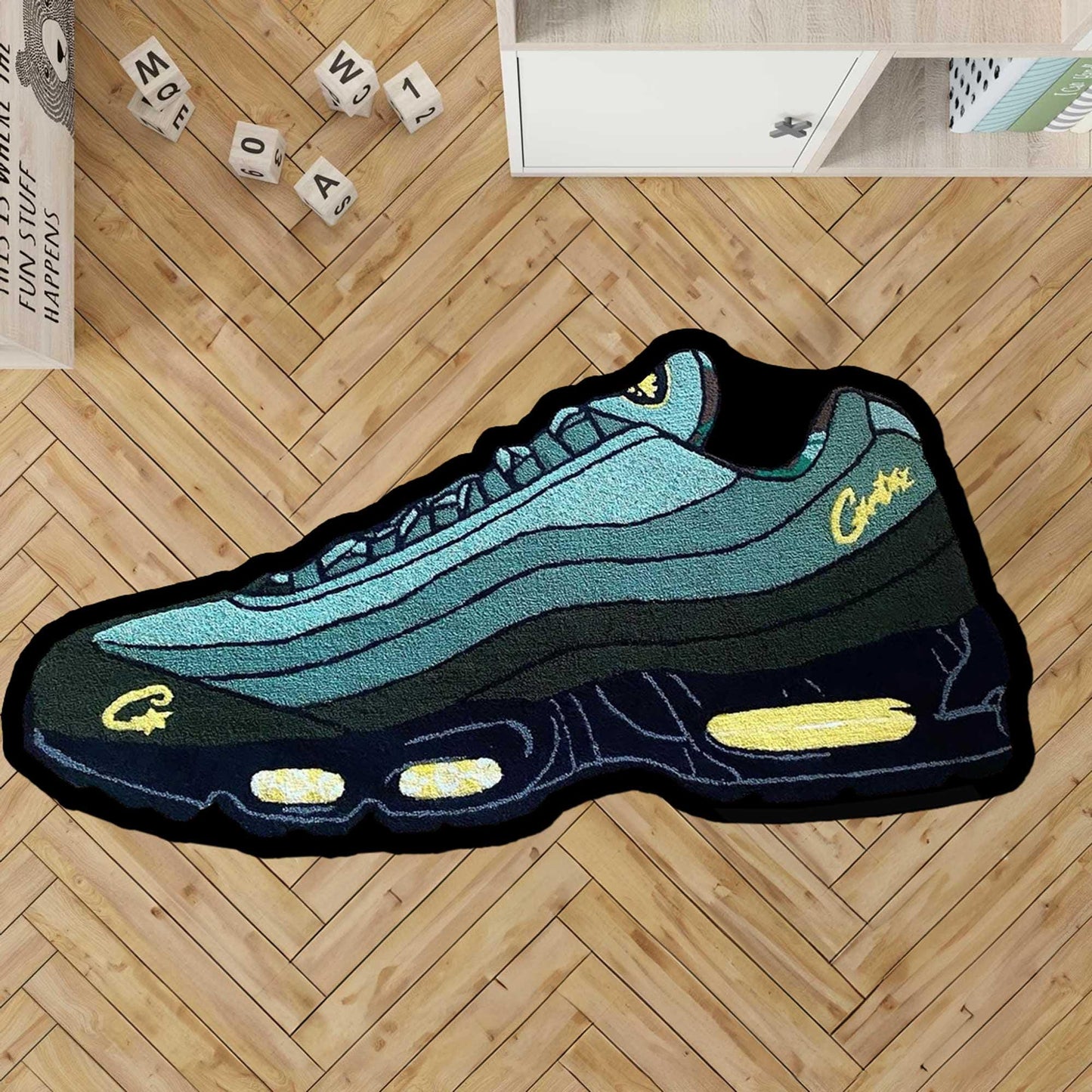 Sneaker Rug, Shoes Rug,Urban Style Rug,Air Shoes Rug,Sneaker Room Decor, Sneaker Mat,Gift For Him,Teenage Room Rug,Street Fashion,Hypebeast