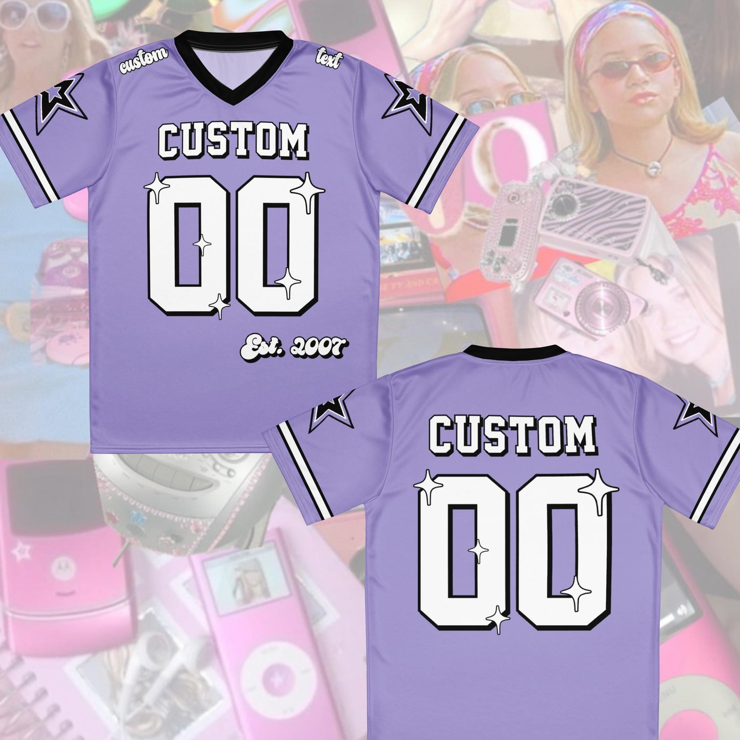 Custom Y2k Streetwear Coquette Jersey