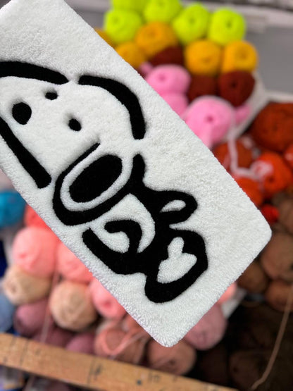 Keyboard tufted keyboard rug keyboard rest Custom rug keyboard  fuzzy desk carpet turbo cute rug cool rugs handmade rug snoopy kirby rug