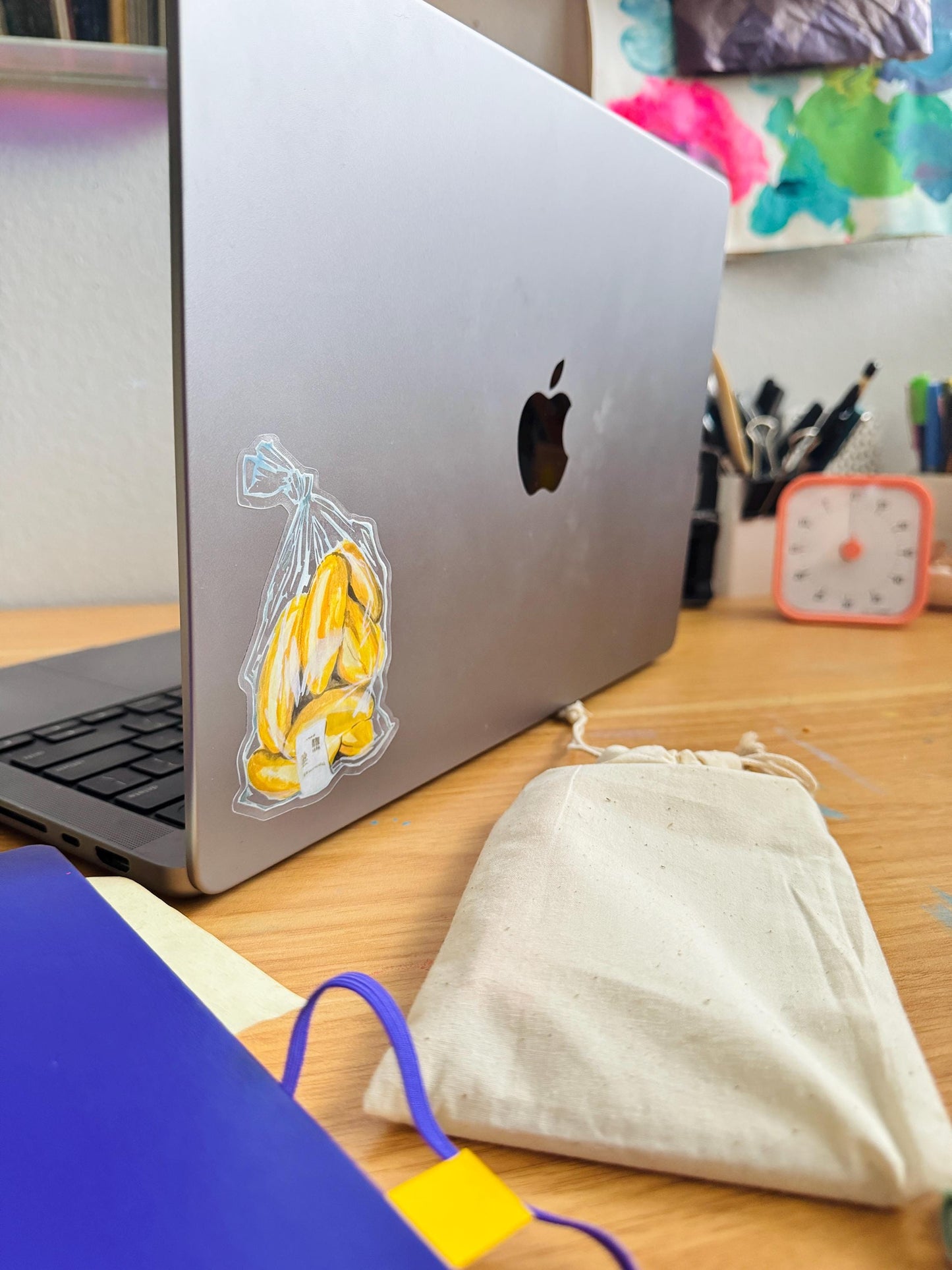 Swimmer | Cute Sticker Decal | Minimal Painting Sticker