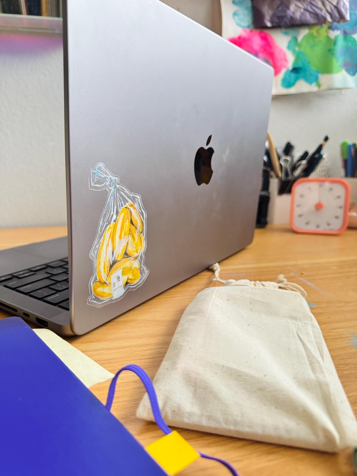 Thank You Come Again Grocery Bag | 3" Sticker Decal | Grocery Shopper Tote