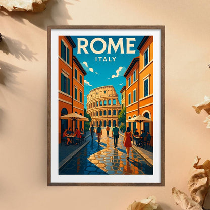 Rome Print, Italy Wall Art, Rome Wall Art, Rome Poster, Rome Travel Print, Birthday Present, Wedding Gift, Travel Decor, Travel Wall Art