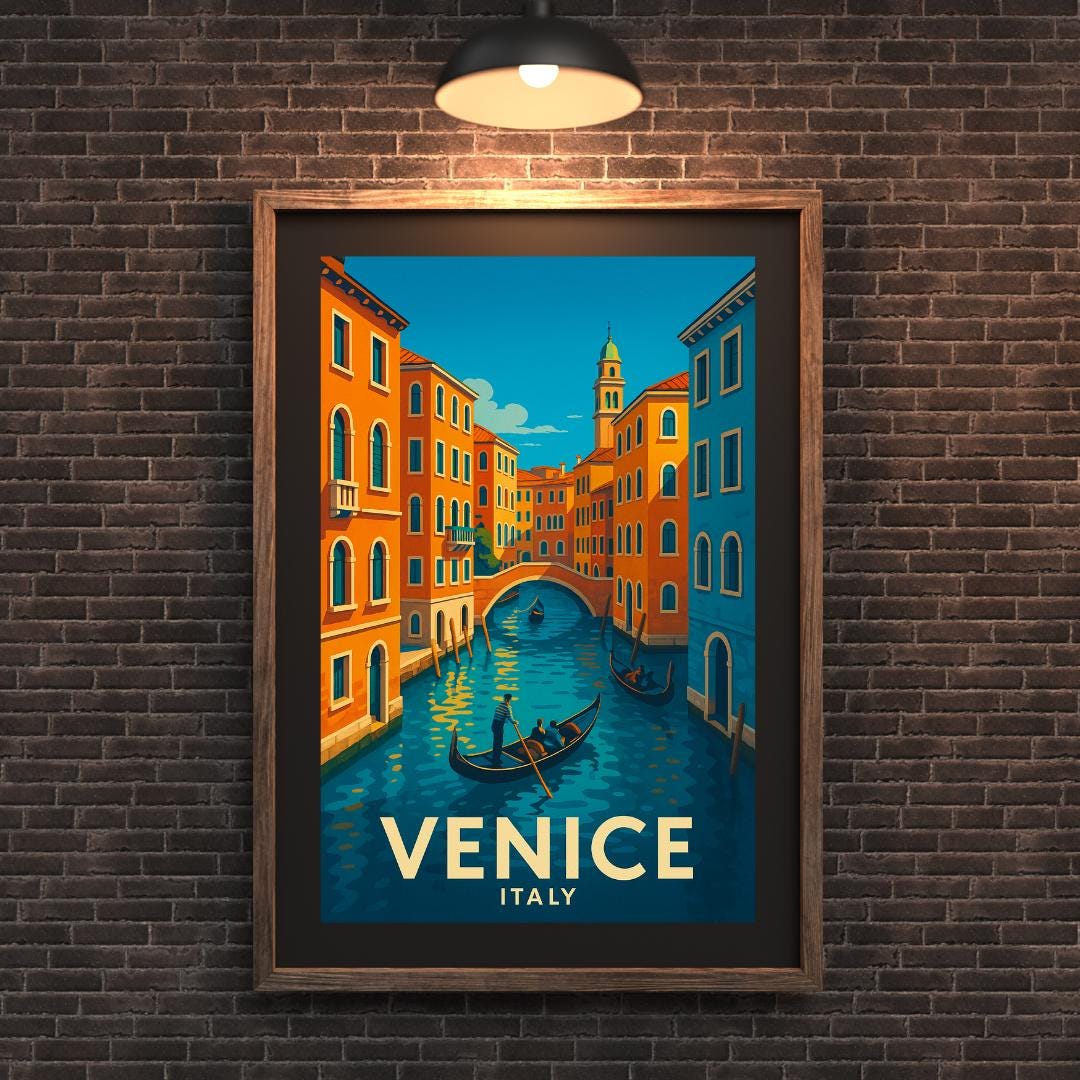 Venice Print, Italy Wall Art, Venice Wall Art, Venice Travel Print, Italy, Birthday Present, Wedding Gift, Travel Decor, Travel Wall Art