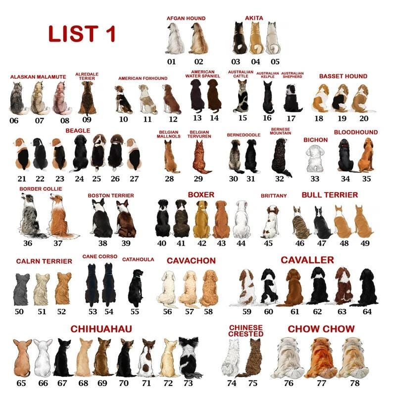 Personalized Fathers Day Gift For Dog Dad, Custom Dog Breed Action Figure Acrylic Block, Dog Lovers Gift, Dog Owner Gift, Pet Lovers Gift