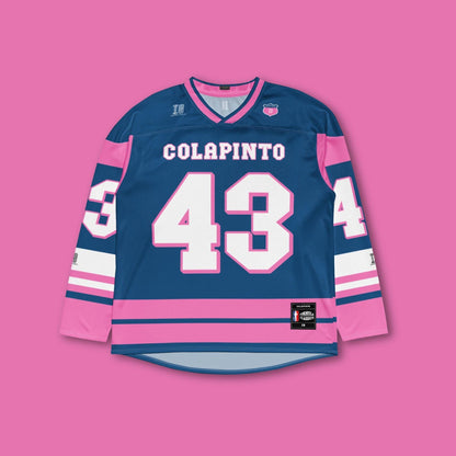 Streetwear Racing Hockey Jersey – Oversized Unisex Jersey with Bold Racing Graphics