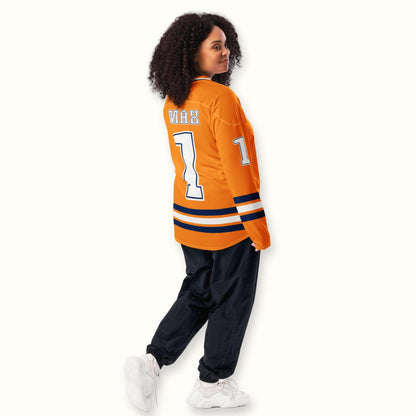 Max Verstappen-Inspired Oversized Unisex Hockey Jersey – Unisex Streetwear Sweatshirt for Formula 1 Fans