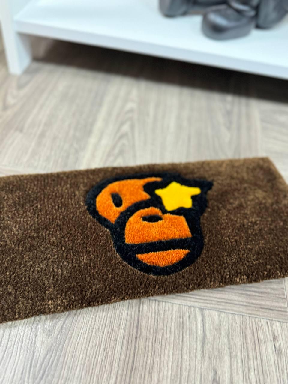 Keyboard rug  Keyboard tufted rugs Custom rug Fluffy Rug keyboard mat unique rug handmade rug desk rug area rug