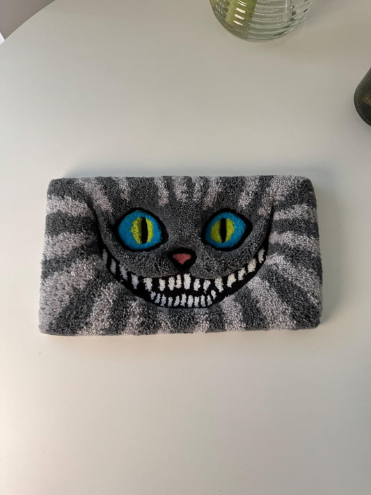 Fluffy Keyboard Rug – Handmade Tufted Desk Mat for Gamers and Cartoon Lovers