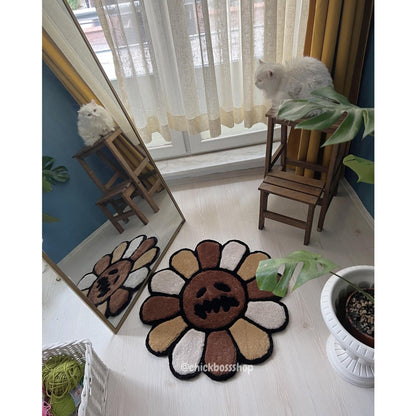 Travis Scott Tufted Rug - Takashi Murakami Custom Rug