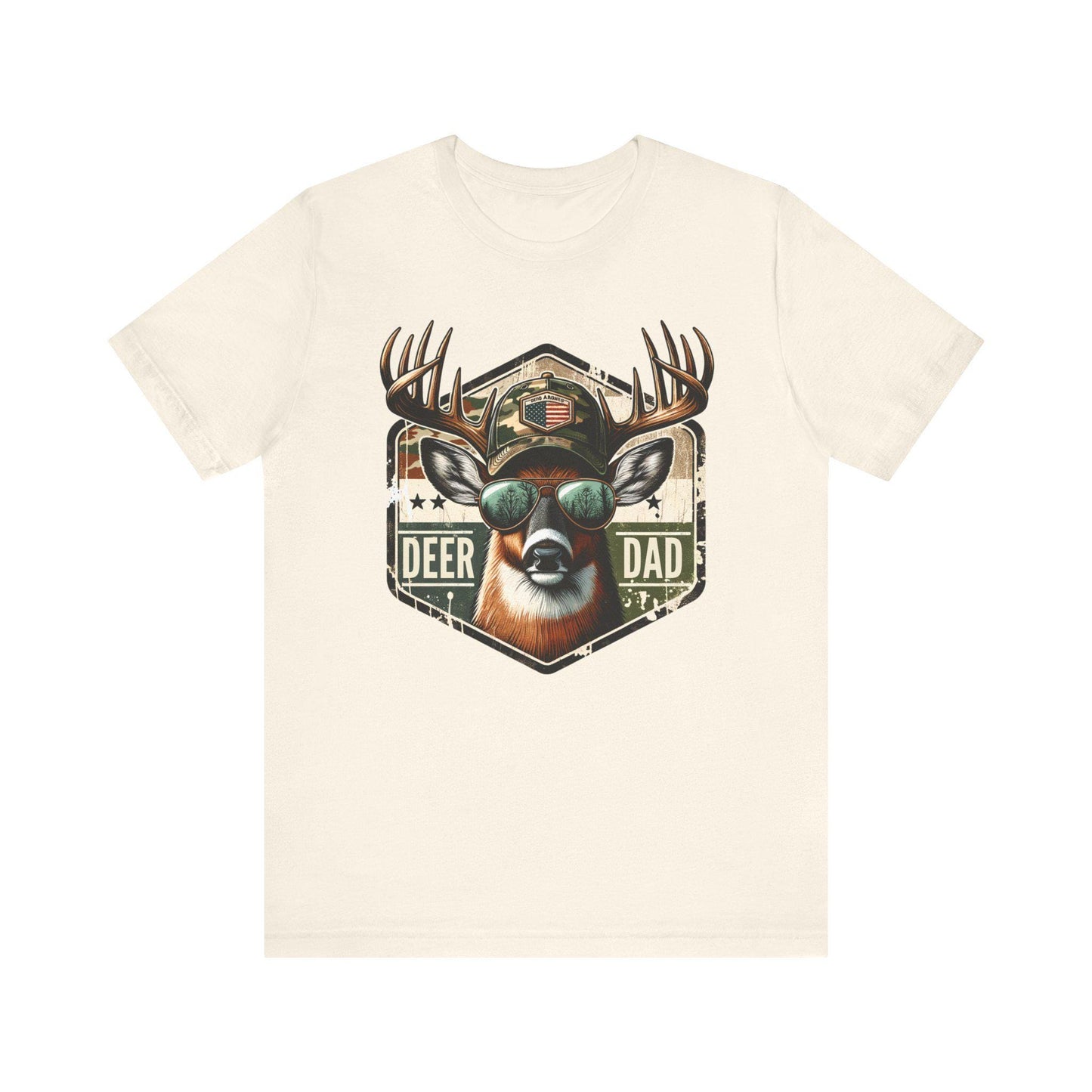Deer Dad T-Shirt: Unisex Bella Canvas Tee for Hunters