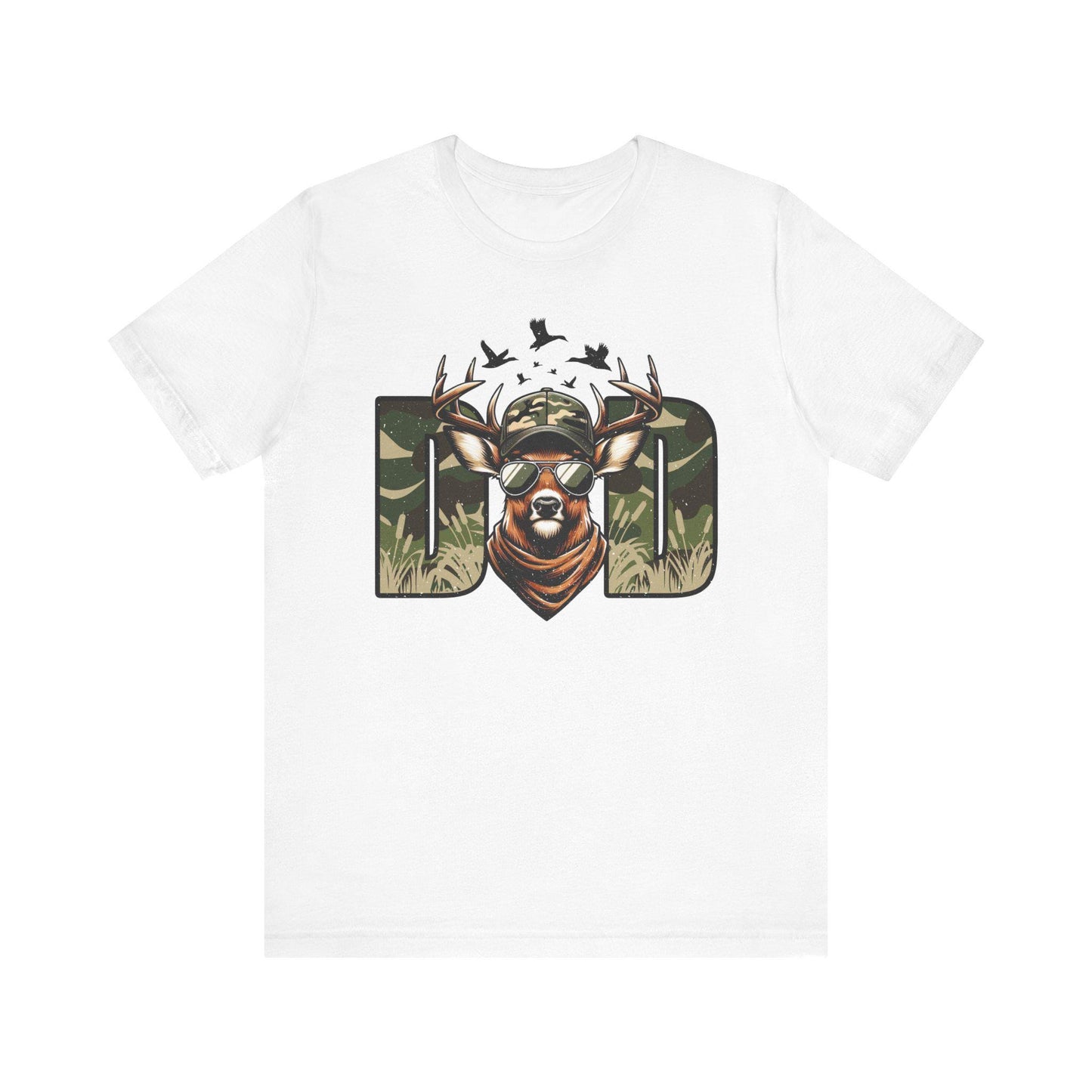 Dad Deer Graphic Tee: Outdoorsman Hunting Apparel
