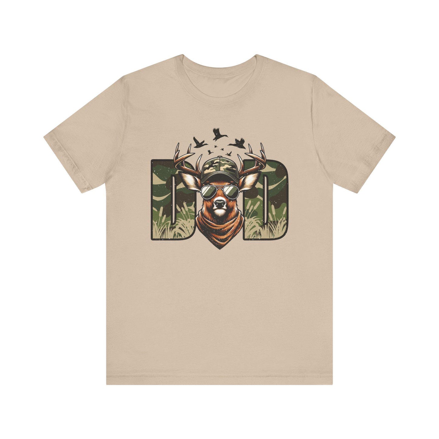 Dad Deer Graphic Tee: Outdoorsman Hunting Apparel