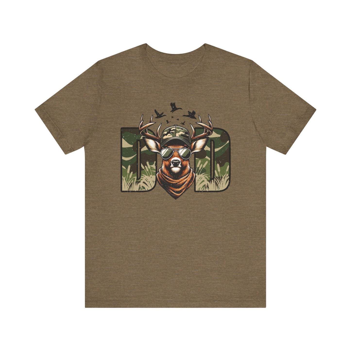 Dad Deer Graphic Tee: Outdoorsman Hunting Apparel