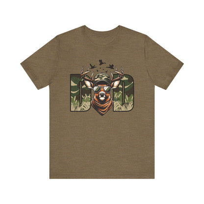 Dad Deer Graphic Tee: Outdoorsman Hunting Apparel