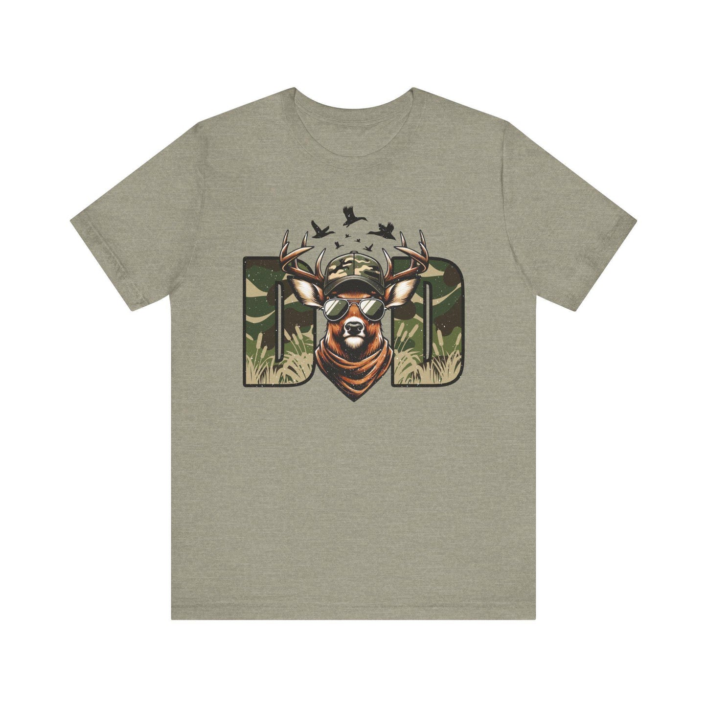 Dad Deer Graphic Tee: Outdoorsman Hunting Apparel
