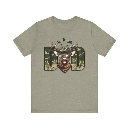 Dad Deer Graphic Tee: Outdoorsman Hunting Apparel