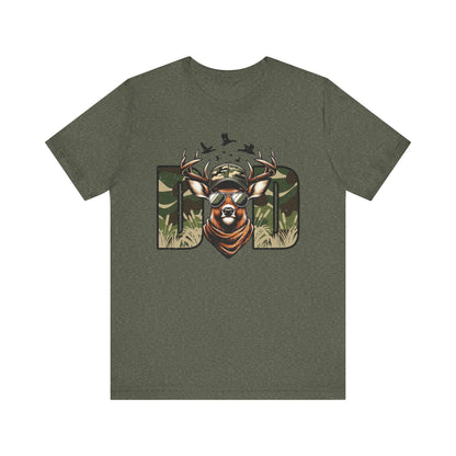Dad Deer Graphic Tee: Outdoorsman Hunting Apparel