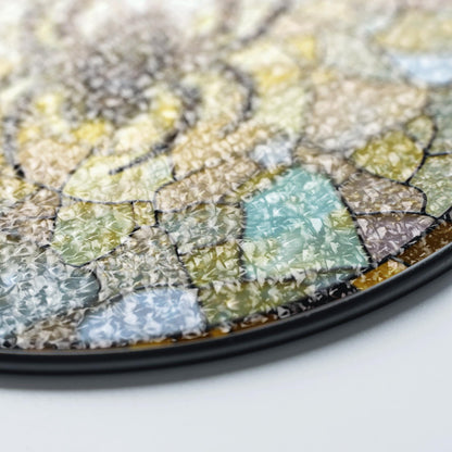 spider stained glass art suncatcher gothic window decor gift for halloween lover