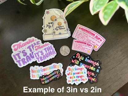 What a Effed Up Time to Be Alive Waterproof Sticker, Mental Health Stickers, Handdrawn Art, Bestfriend Gifts, Positivity, Funny