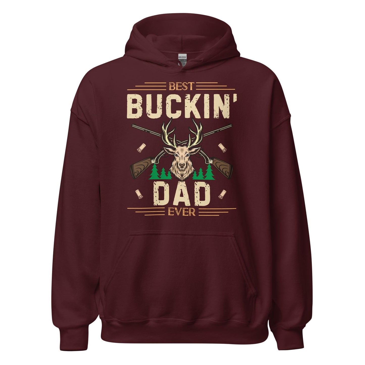 Best buckin dad ever hoodie, hunting hoodies, deer hunting hoodie, gift for hunter, hunting gifts for men, hunting gift for dad