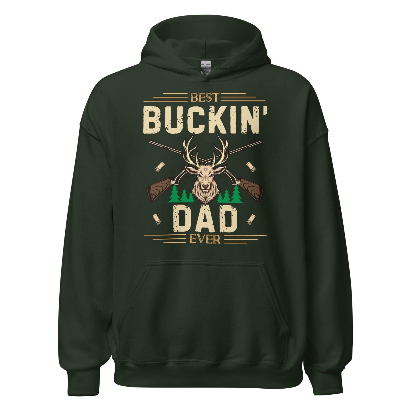 Best buckin dad ever hoodie, hunting hoodies, deer hunting hoodie, gift for hunter, hunting gifts for men, hunting gift for dad