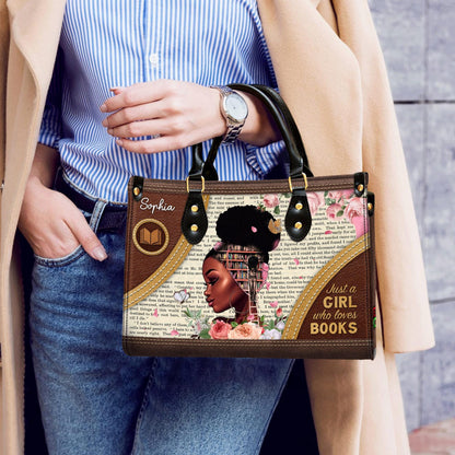 Personalized African American Faith Leather Handbag | Custom Inspirational Bag, Empowering Christian Purse for Women