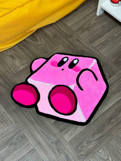 Custom rugs Anime Tufted rug.cartoon character rug.Rugs for bedroom aesthetic.hypebeast rug Hand tufted rug.kirby y2k tapis.Gamer rug.Kawaii