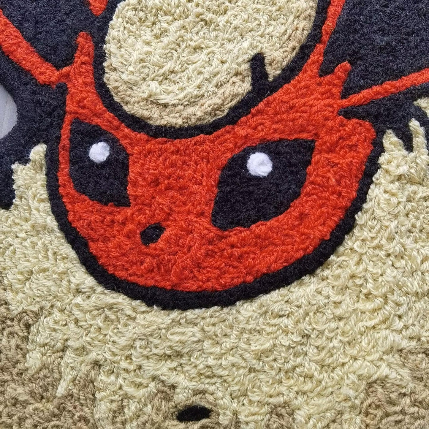 Flareon Rug,Knitting Handmade Non-slip Area Rug Home Decor