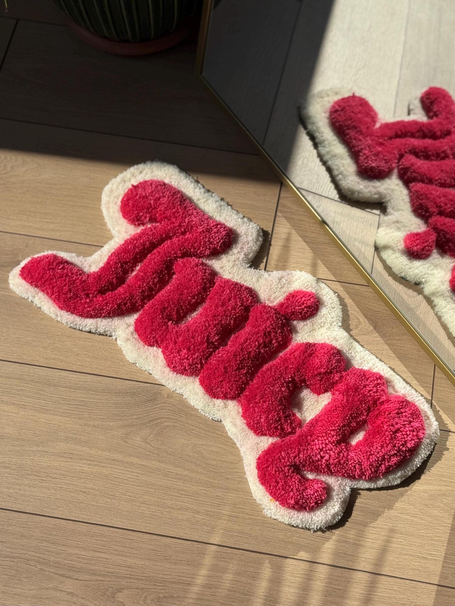 3D Juicy Tufted Rug – Fluffy Handmade Fruit-Inspired Carpet – Playful Pop Art Floor Mat – Bold Soft Decor