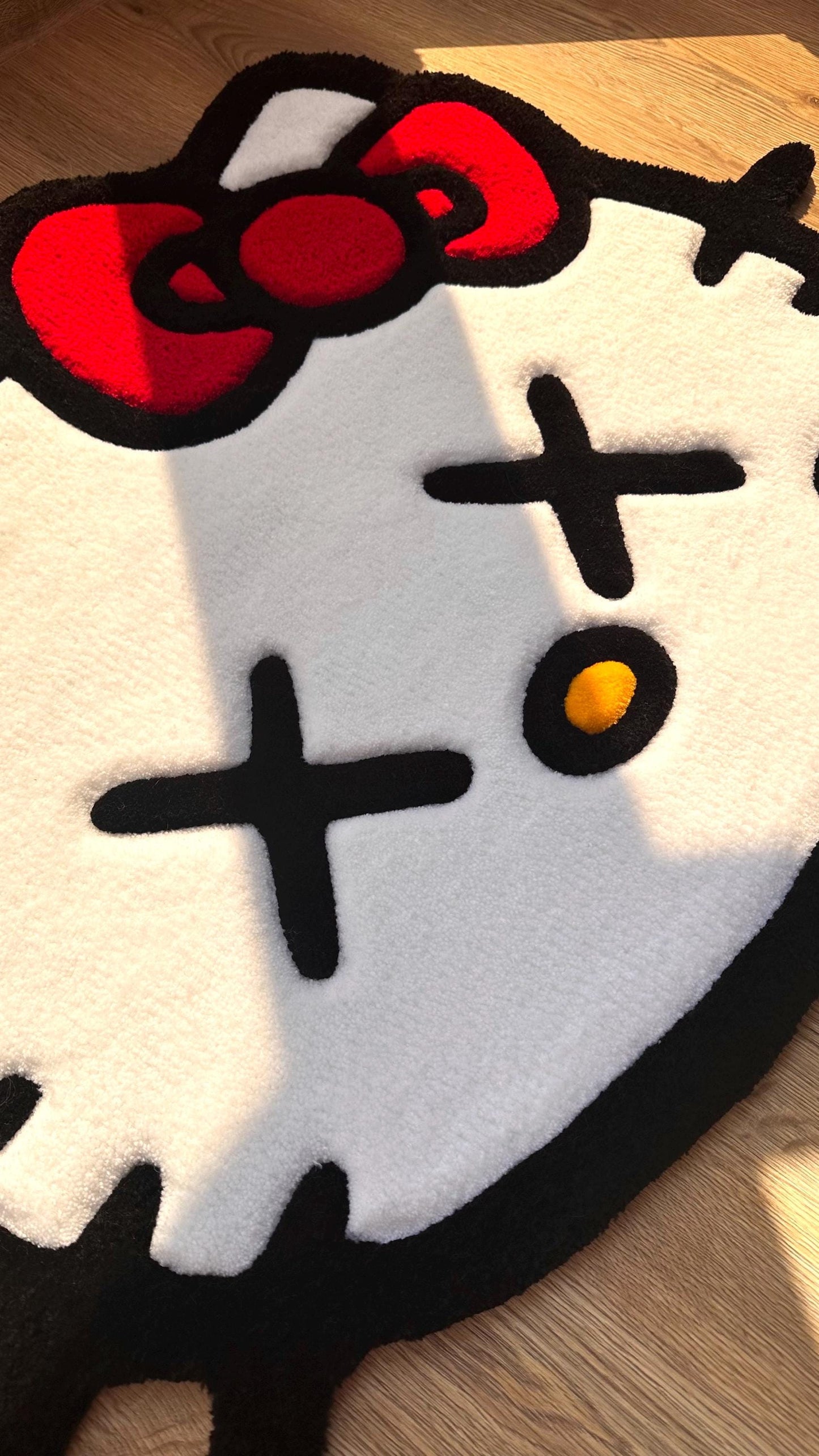 custom 3D Puffy tufting rug | fully handmade