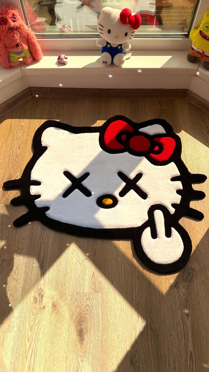 custom 3D Puffy tufting rug | fully handmade