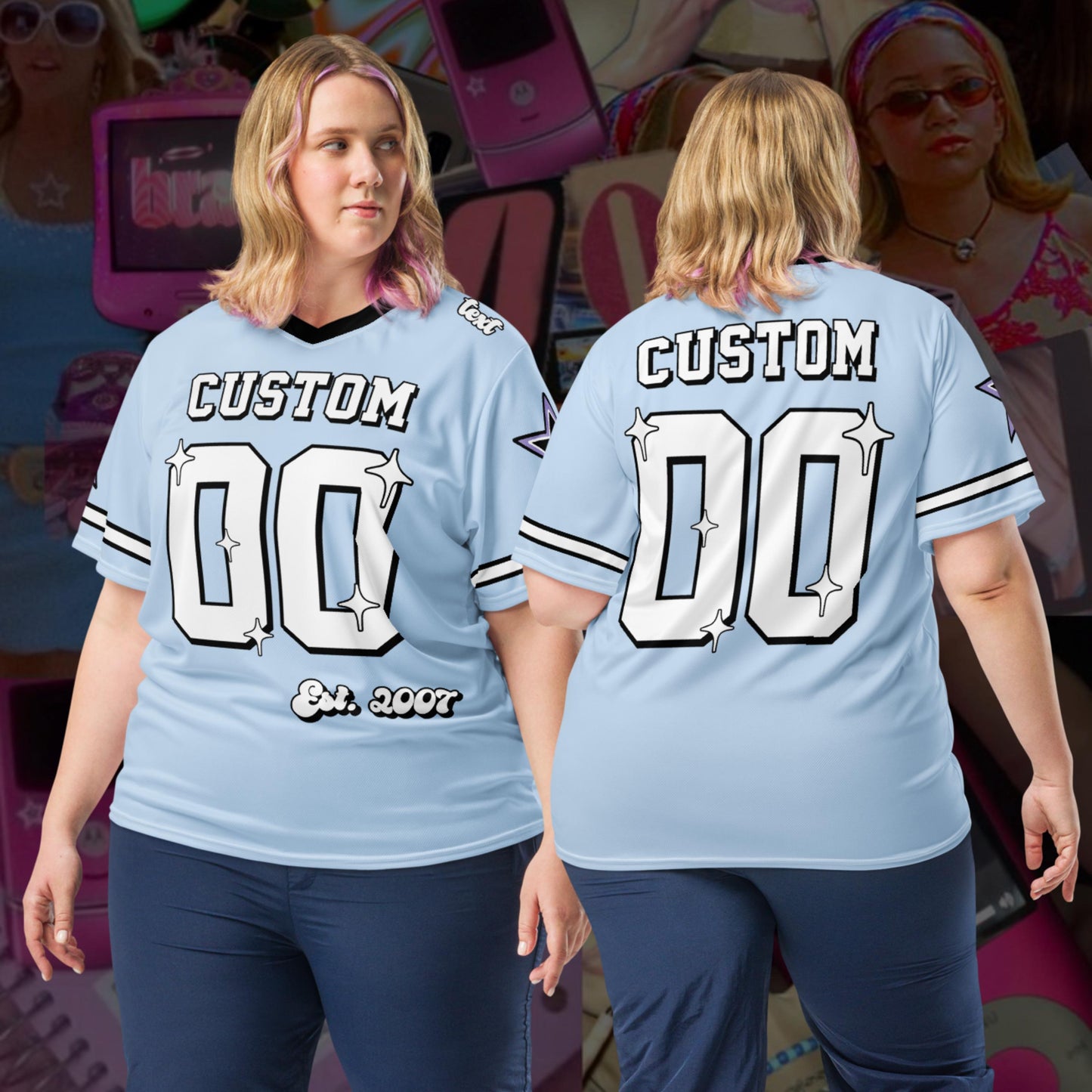 Custom Y2k Streetwear Coquette Jersey