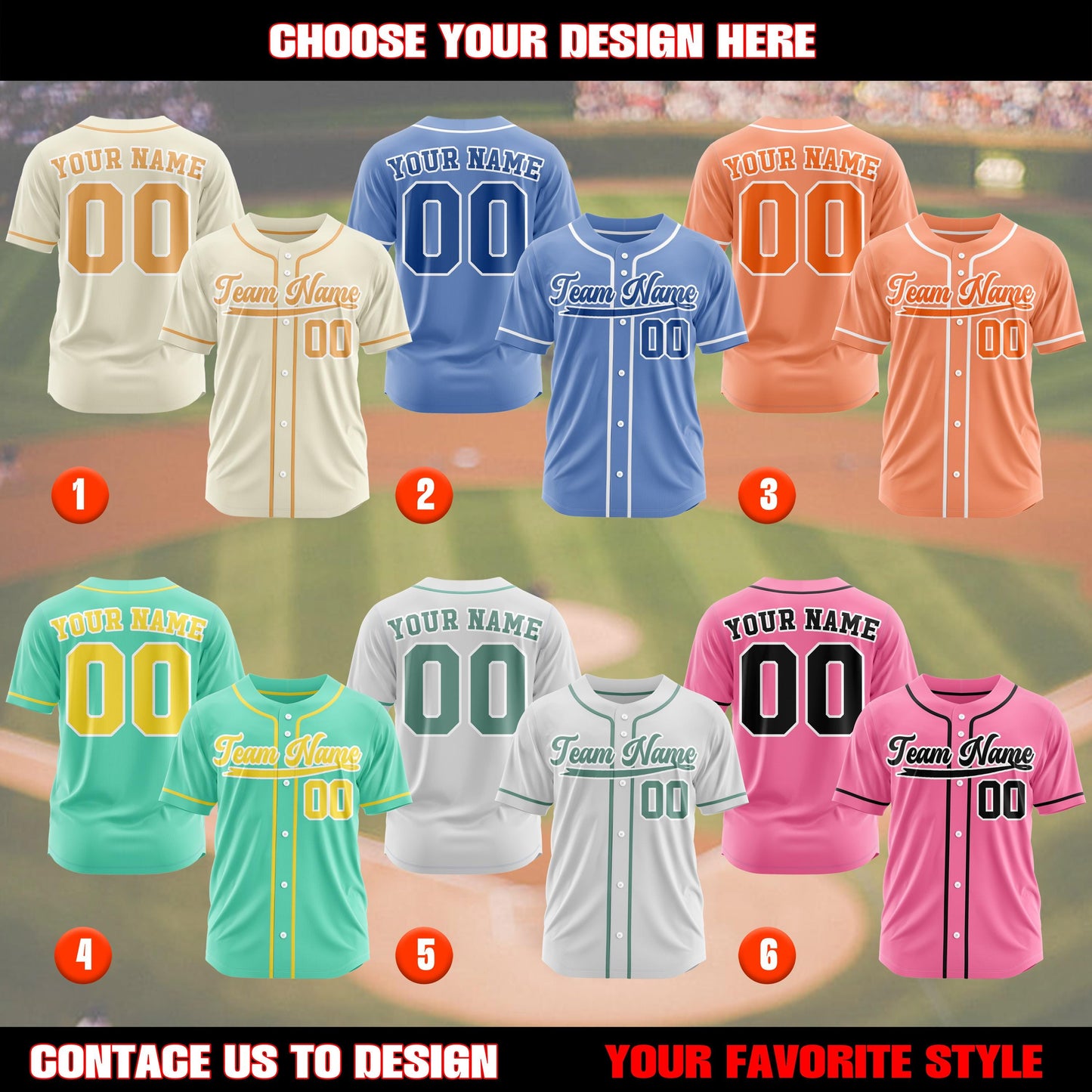 Custom baseball uniform personalized team name number cheerleading uniforms birthday family jersey matching outfit gifts for men women fans
