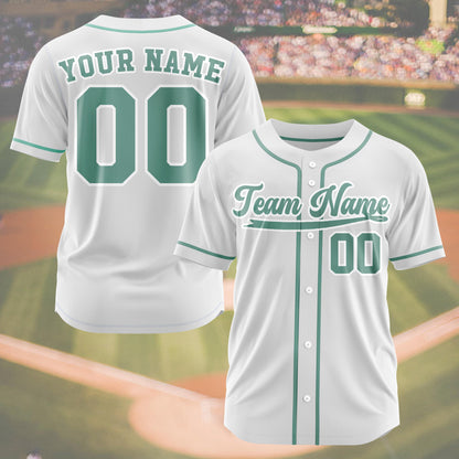 Custom baseball uniform personalized team name number cheerleading uniforms birthday family jersey matching outfit gifts for men women fans