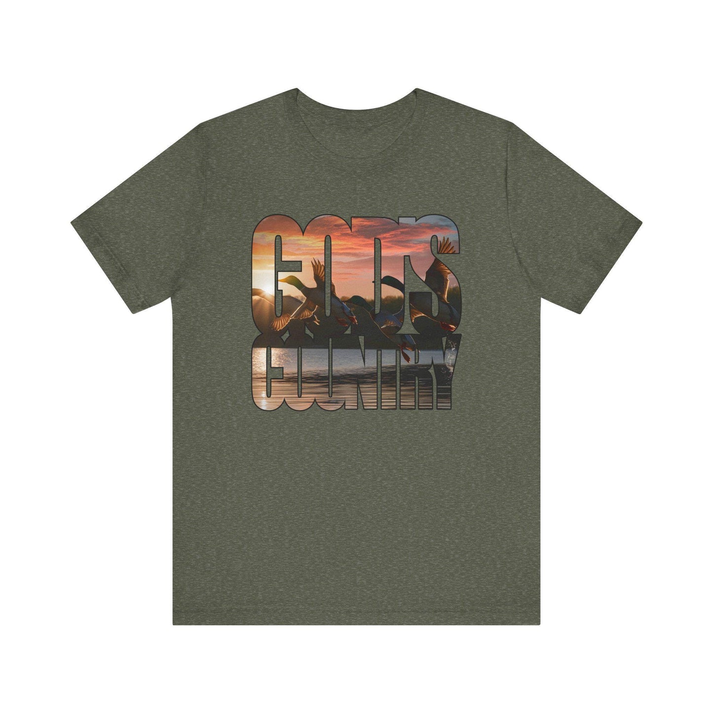 God's Country Unisex Tee: Deer Hunting, Outdoorsmen, Country Life